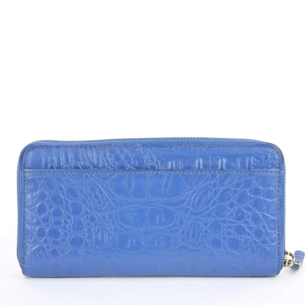 Kate Spade Cobalt Croc Wallet